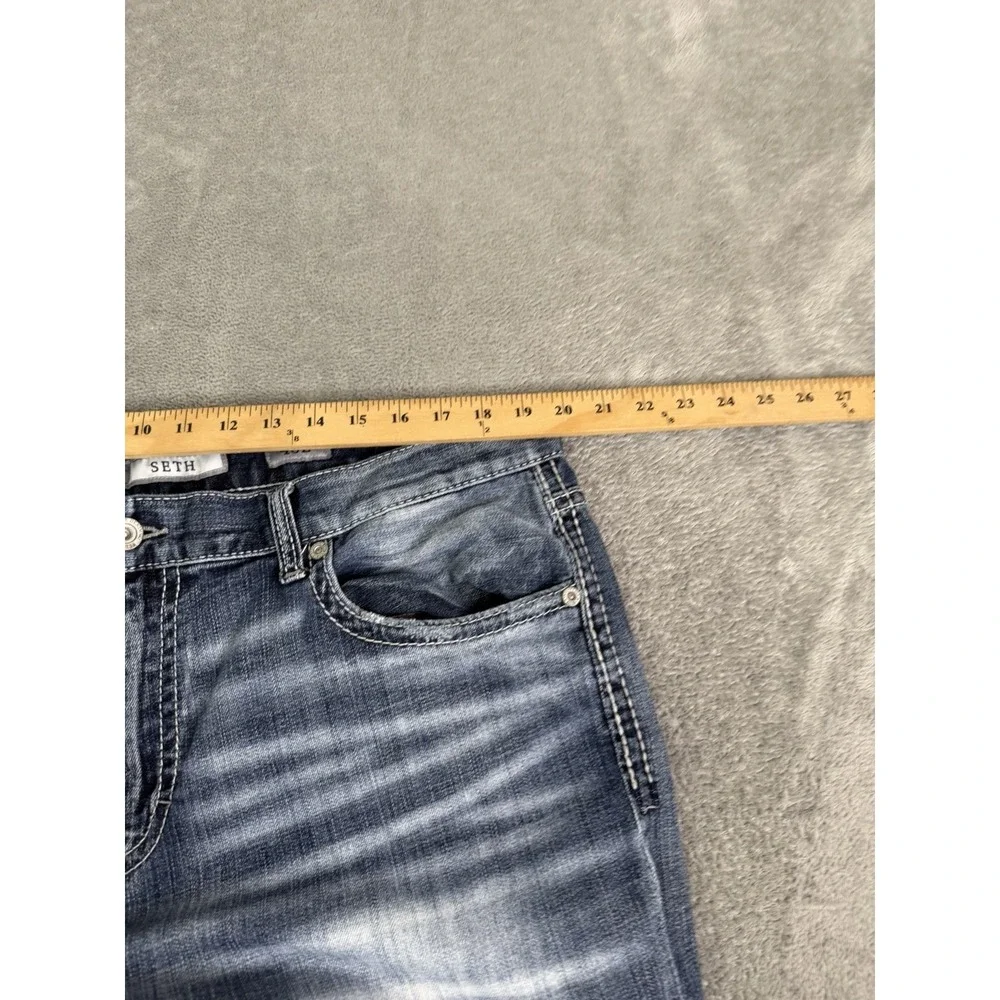 Buckle BKE Steve Straight Jeans Men's Size 40X32 Blue